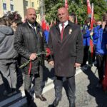 В парадном строю с гомельчанами