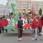 Это символы нашей гордости. Добрушане отпраздновали День национального флага, национального герба и национального гимна Республики Беларусь