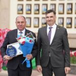 В Гомеле торжественно открыли обновленную Доску почета