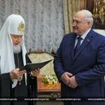 Патриарх Кирилл поздравил Александра Лукашенко с Днем Крещения Руси