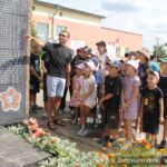 Весь август в Утевской средней школе не смолкают детские голоса
