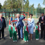 Для здоровья горожан: в Гомеле открыли новые спортивные площадки