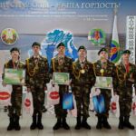 Ребята из военно-патриотического клуба Нивской базовой школы Добрушского района стали победителями республиканского слета «Юная граница – 2025»