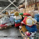 Крупную партию иностранных товаров пыталась незаконно ввезти в страну cупружеская пара индивидуальных предпринимателей из Гомеля