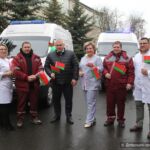 Аўтапарк Добрушскай ЦРБ папоўніўся дзвюма “неадкладнымі дапамогамі”