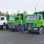 Аўтапарк прадпрыемства «Добрушскі камунальнік»  папоўніўся чатырма адзінкамі спецтэхнікі